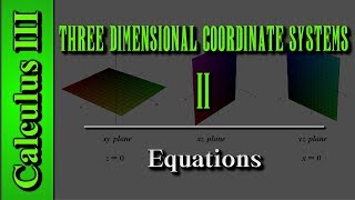 Calculus III Three Dimensional Coordinate Systems Level 2 of 10  Equations [upl. by Osana]