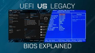 Difference Between Legacy amp UEFI Bios Explain [upl. by Novonod]