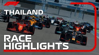 2021 Thailand Grand Prix Race Highlights [upl. by Ayatnohs]