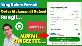 Cara Pesan Makanan di Gofood Full step amp Cara dapat Diskon  Aplikasi gojek [upl. by Wootan145]