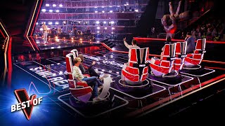 ONE HOUR of Extraordinary 4CHAIR TURNS on The Voice [upl. by Wieche]