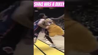 Was shaq a bullynba shaquilleoneal nbashorts nbafight heated sports nba [upl. by Alya154]