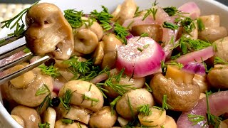 Diese Champignons schmecken besser als Fleisch Die Vorspeise ist einfach großartig [upl. by Elfont]