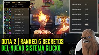 DOTA 2 RANKED 5 SECRETOS DEL NUEVO SISTEMA GLICKO [upl. by Teddi472]