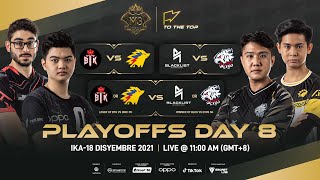 TAGALOG M3 Playoffs Day 8  MLBB World Championship 2021  Singapore [upl. by Ap714]