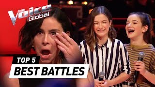 BEST BATTLES in The Voice Kids around the world [upl. by Acenes]