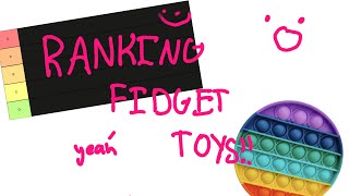 Ranking fidget toys 🌺  Tier List  🌴💗✨🐬🐢🦆🛍️🫶 [upl. by Adnoyek]