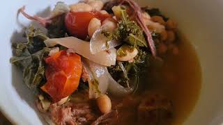 Baking Philosopher Organic Beef Beans and Red Kale Dinner [upl. by Tayler]