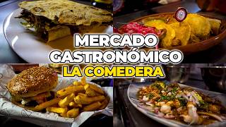 Mercado Gastronómico en la Jardín Balbuena de todo en quotLA COMEDERAquot [upl. by Ilonka377]