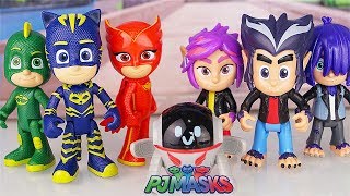 PJ Masks SUPER PIGIAMINI  Eroi contro Cattivi 💥 [upl. by Nolahs588]