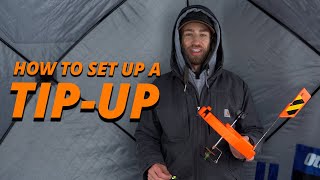 How to Set Up a TipUp for Ice Fishing [upl. by Vange]