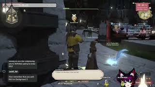 first october stream doing ffxiv side quests DD [upl. by Ahsil]