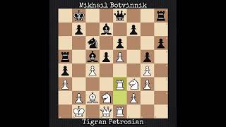 Tigran Petrosian vs Mikhail Botvinnik  Moscow Russia  1951 [upl. by Gautea]