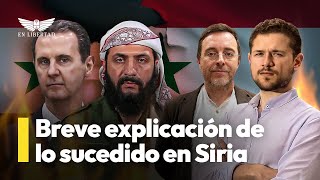 Breve explicación de la caída de Al Assad en Siria [upl. by Sabah453]