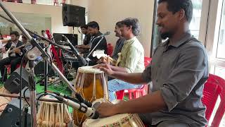 Kalyanam Kamaneeyam  Awesome Playing By Srikanth Anna  Tabala Live Playing  Best Marriage Songs [upl. by Aihseyn]