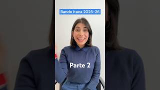 Bando Itaca 202526 [upl. by Asli]