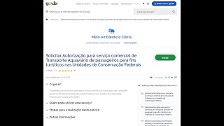 Tutorial para preencher o formulário de autorização de Transporte Aquaviário [upl. by Mcfadden]