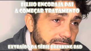 VÍDEO 2  Filho encorajando o pai a fazer o tratamento  DRAMA [upl. by Anerom]