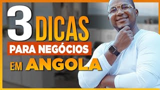 Como fazer negócios do zero em Angola [upl. by Ambie]