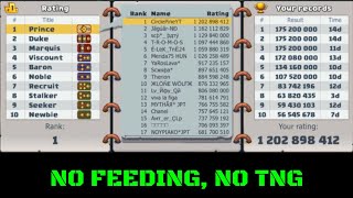 I Got Global Rank 1 In LittleBigSnake WITHOUT FEEDING [upl. by Sirron]