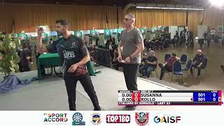 Campionato Italiano di Freccette FIGF 2023  LAST 32  SUSANNA vs ROLLO [upl. by Latreece]