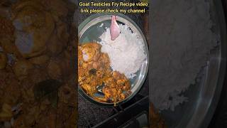 Goat Testicles Fry Recipe [upl. by Jeno910]