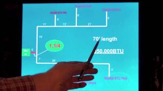 Natural gas pipe sizing [upl. by Eiramenna]