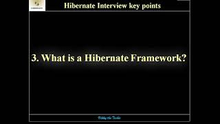 HB03 Hibernate Framework [upl. by Yellehs]