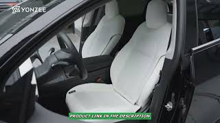 Beautiful Seat YZ For New Tesla Cushion Ventilation Seats Cover Model 3 Y [upl. by Ybok387]