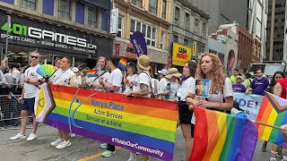 4K🇨🇦 Pride Parade 2024 In Toronto BIGGEST Celebration June 30🏳️‍🌈 [upl. by Atniuqal]