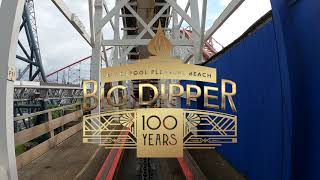 Blackpool Pleasure Beach  Big Dipper 4K POV  Suitable for all above 117cm [upl. by Shlomo]