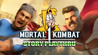 Think Stryker THINK OmniMan  Mortal Kombat 1 Story Playthru [upl. by Lovash756]