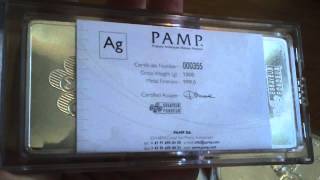 1 Kilo Pamp Suisse Silver [upl. by Odyssey]