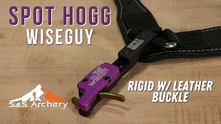 Spot Hogg WiseGuy  Rigid w Leather Buckle Strap [upl. by Yhotmit]