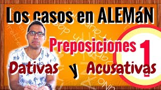 Aprende las preposiciones dativas y acusativas en ALEMAN pt 1 [upl. by Aeneus]