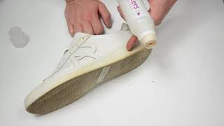 How to clean sneakers with Famaco sneaker products [upl. by Hobie]