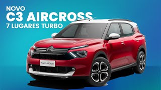 Citroën C3 Aircross 2024 o SUV de 7 lugares TURBO INIMIGO da CHEVROLET SPIN [upl. by Mandler418]