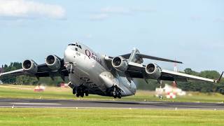 RIAT 2024 Departures Day  HEAVIES [upl. by Osnofla]