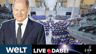 BUNDESTAG Panzer für Ukraine  Kanzler stellt sich den Fragen des Parlaments  WELT Live dabei [upl. by Fleda822]