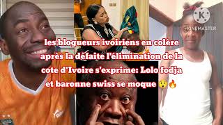 woboh cest chaud🔥réconciliation entre blogueur ivoiriens et camerounais après la défaite déléphant [upl. by Mona]