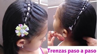 Trenzas paso a paso Trenzas de moda [upl. by Ellehciram]