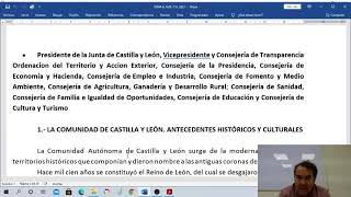 Estatuto de Autonomía Auxiliar Administrativo JCyL Tema 6 [upl. by Brander]