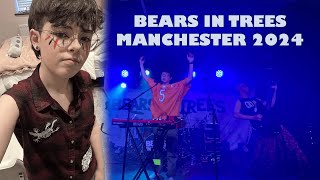 Bears In Trees Manchester 2024 Gig Vlog [upl. by Tnias]