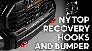 2022 Tundra NYTOP Recovery Points And Hybrid Bumper Install [upl. by Katlaps]