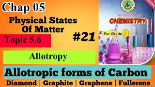 Allotropy  Allotrope of Carbon  Chap 5  Class 9 Chemistry [upl. by Delanos978]