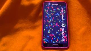 Samsung galaxy Note 3 Neo Antutu Benchmark test [upl. by Nyliak22]