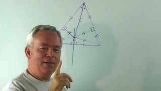 False Proofs in Geometry  All Triangles Are Isosceles [upl. by Bever]