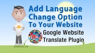 Website Language Translator Google Plugin Tutorial Add Code and Style [upl. by Arreic502]