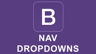 Bootstrap 4 Tutorial 34  Nav Dropdowns [upl. by Seedman]