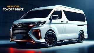 2025 Toyota Hiace Officially Revealed  More Modern and More Comfortable [upl. by Neelloc950]